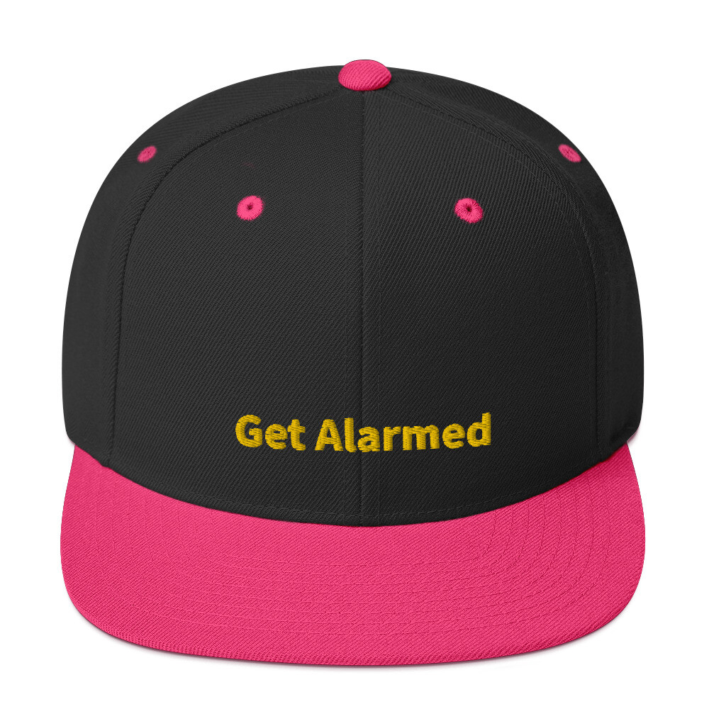 Get Alarmed Snapback Cap