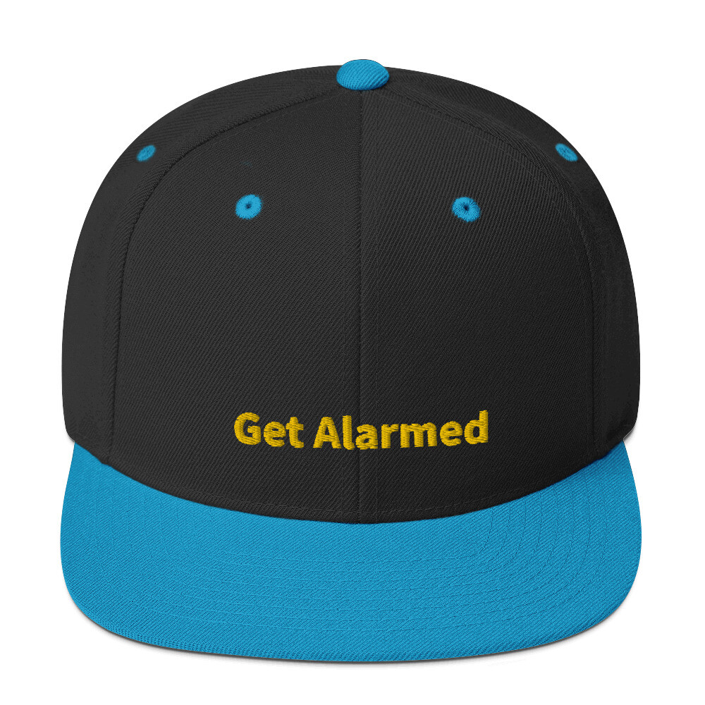 Get Alarmed Snapback Cap