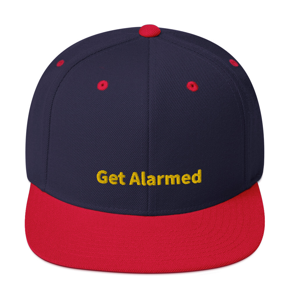 Get Alarmed Snapback Cap
