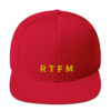 RTFM Snapback Cap - Red