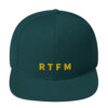 RTFM Snapback Cap - Spruce