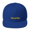 Security Snapback Cap - Royal Blue