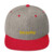 Heather Grey/ Red