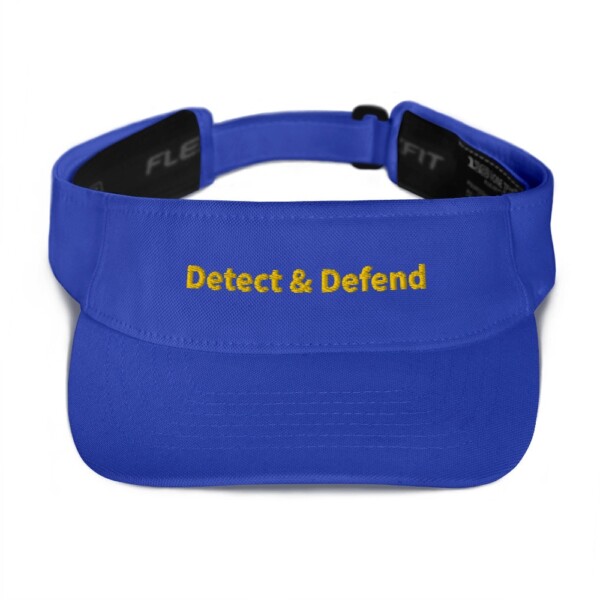 Detect and Defend Visor - Royal