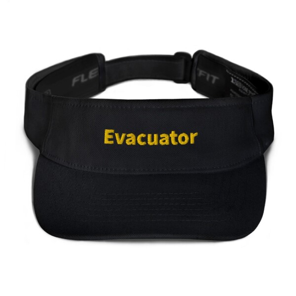 Evacuator Visor - Black