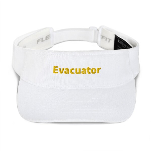 Evacuator Visor - White