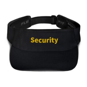 Security Visor - Black