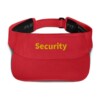 Security Visor - Red