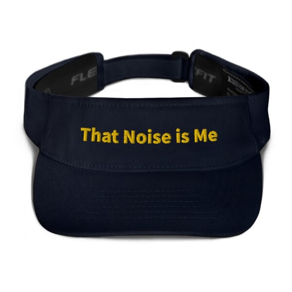 That Noise is Me Visor - Navy