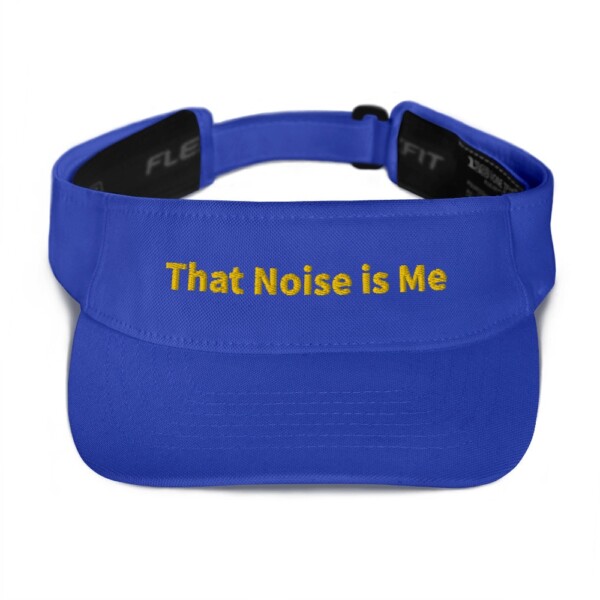 That Noise is Me Visor - Royal