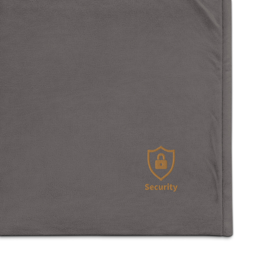 Security Sherpa Blanket - Heather Grey